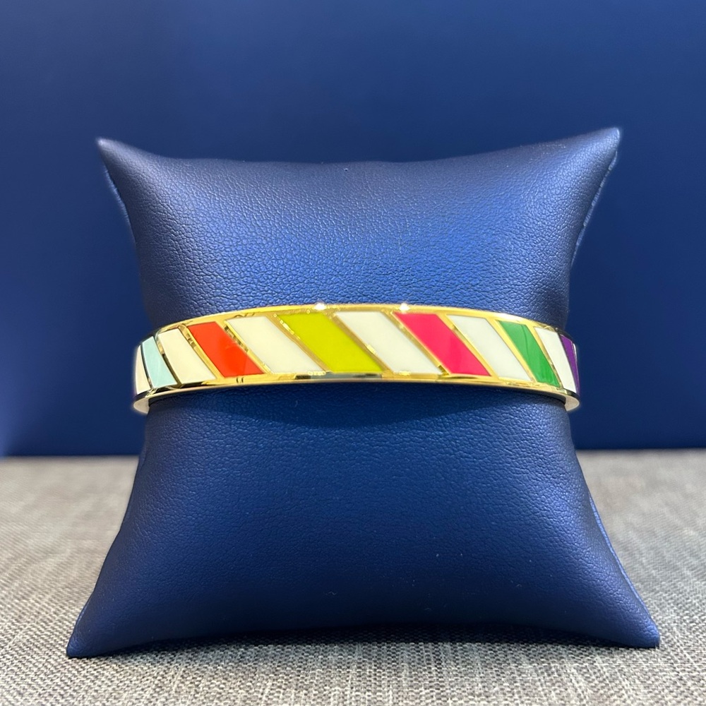 Kate Spade ♠️ FLYING COLORS Enamel Bangle Bracelet